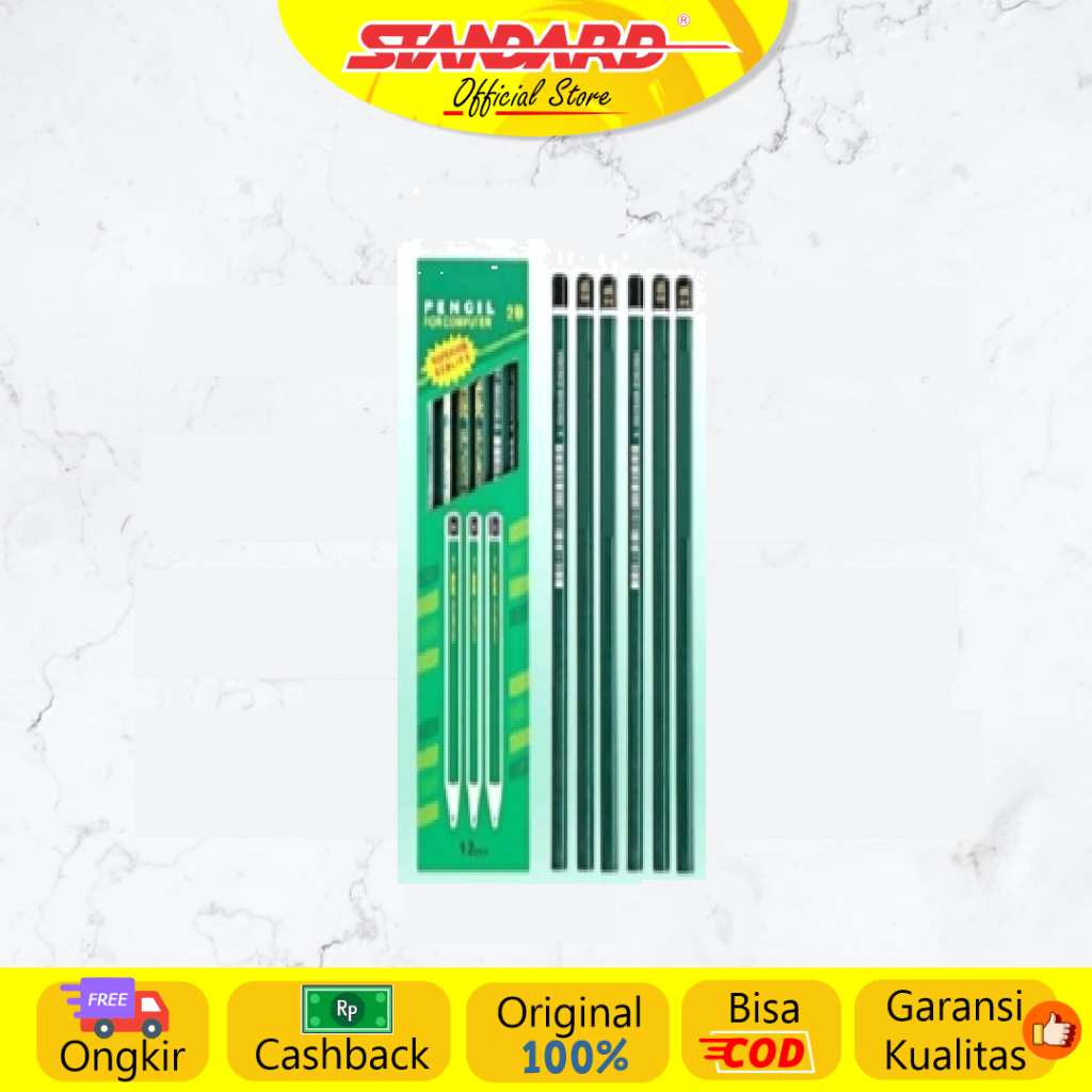 Standard - Paket TAB 1C ( Buku, Pensil, Pulpen, Penghapus, Rautan, Penggaris, Tip Ex, Gunting, Pencase ) (6)