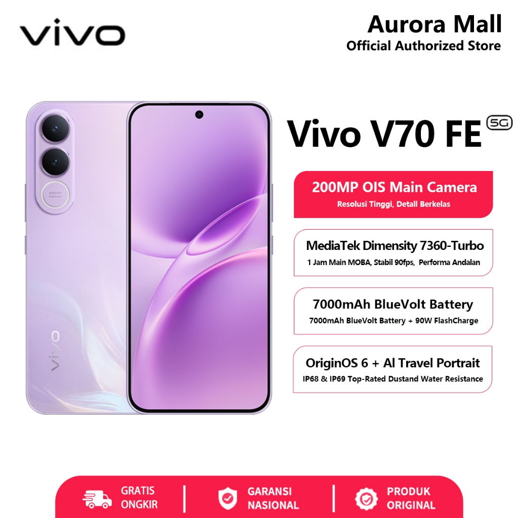 Vivo V70 FE 5G 256GB/8GB