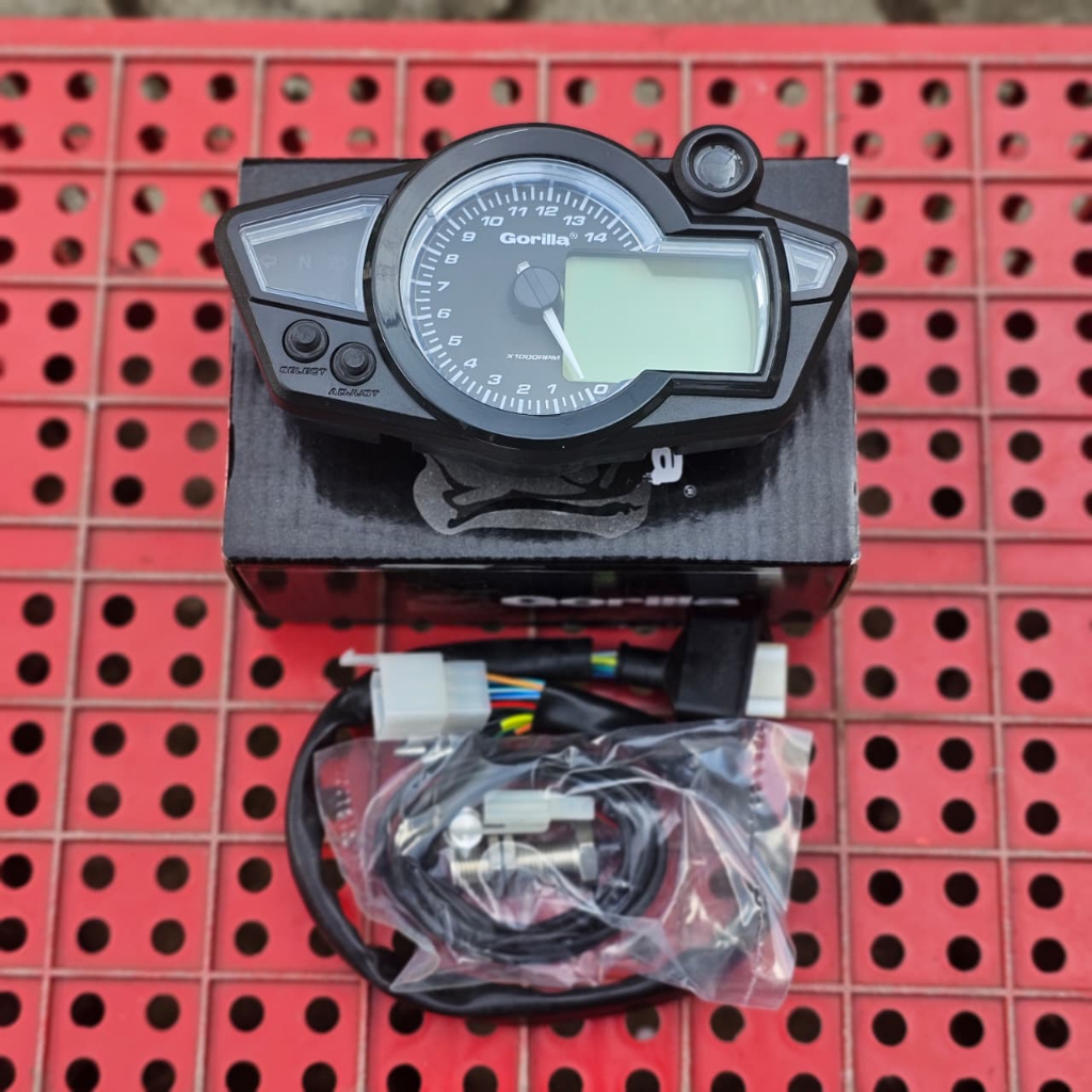 Jual spedo spido speedo koso rx 1 n gorila set spedometer speedometer ...