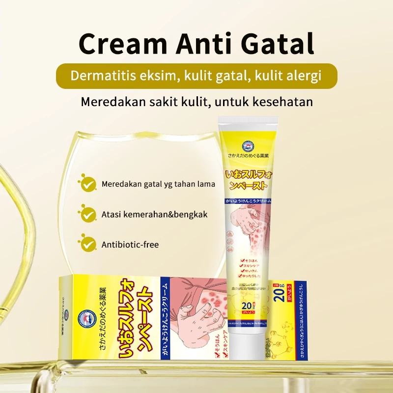 Jual Salep Eksim Belerang salep selangkangan gatal dan lecet 20g Obat ...