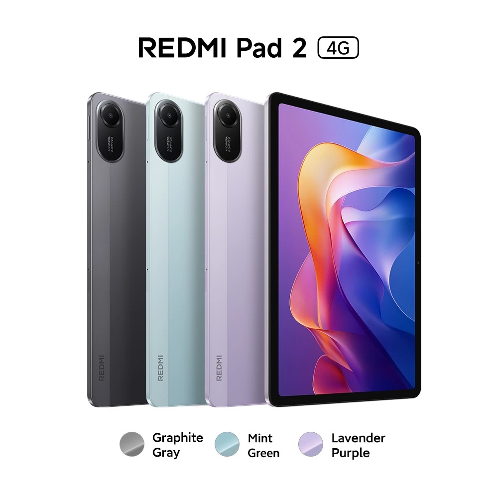 Kamera belakang 8MP dan depan 5MP pada Redmi Pad 2