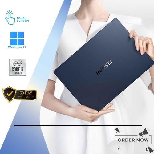 Jual Laptop Huawei MACHD Core i7 Gen 10 / Gen 11 SSD 512GB RAM