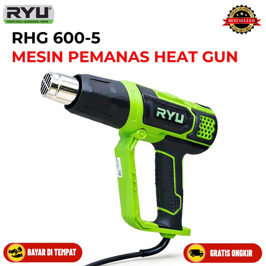 Jual RYU Mesin Pemanas Heat Gun - Cocok untuk Mengupas Cat dan ...