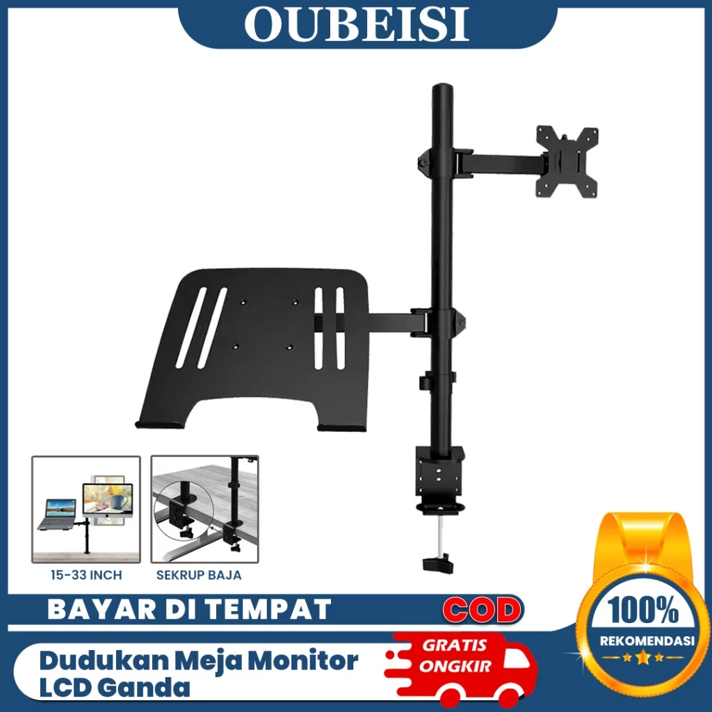 Review OUBEISI Penyangga Monitor & Laptop: Solusi Meja Kerja Ergonomis dan Hemat Ruang