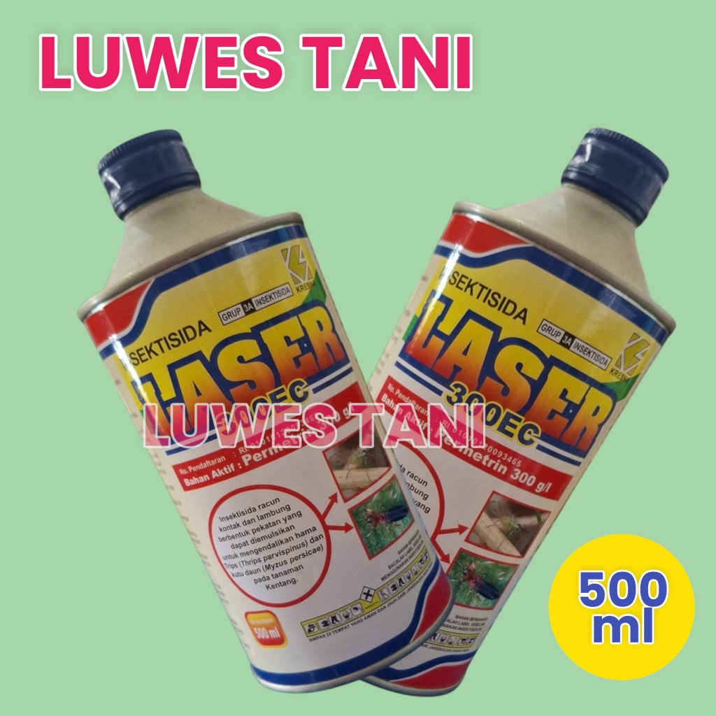 Jual Laser 300EC 500ml insektisida pembasmi ulat dan kutu | Shopee ...