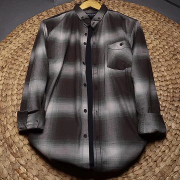 Kemeja Flanel Lengan Panjang Premium Tb Hem Pria Wanita Unisex Casual Kotak Distro