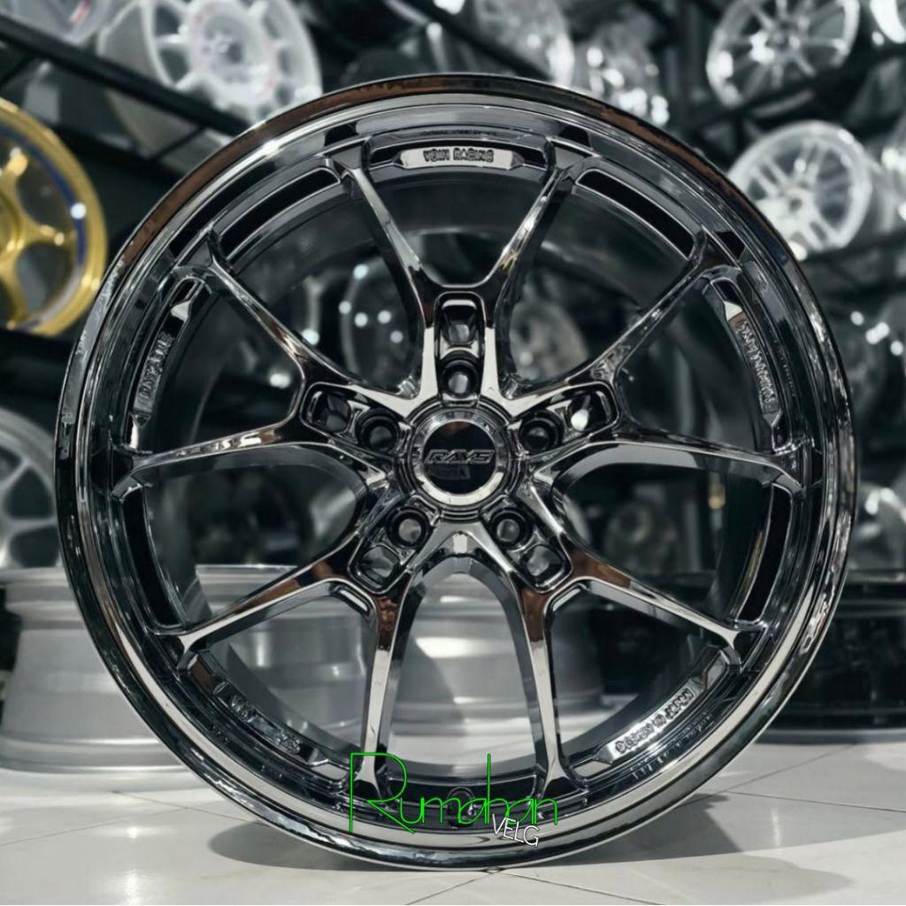 Jual velg mobil rays g025 r17 lebar 7,5 pcd 5x114,3 et 40 velg mobil ...