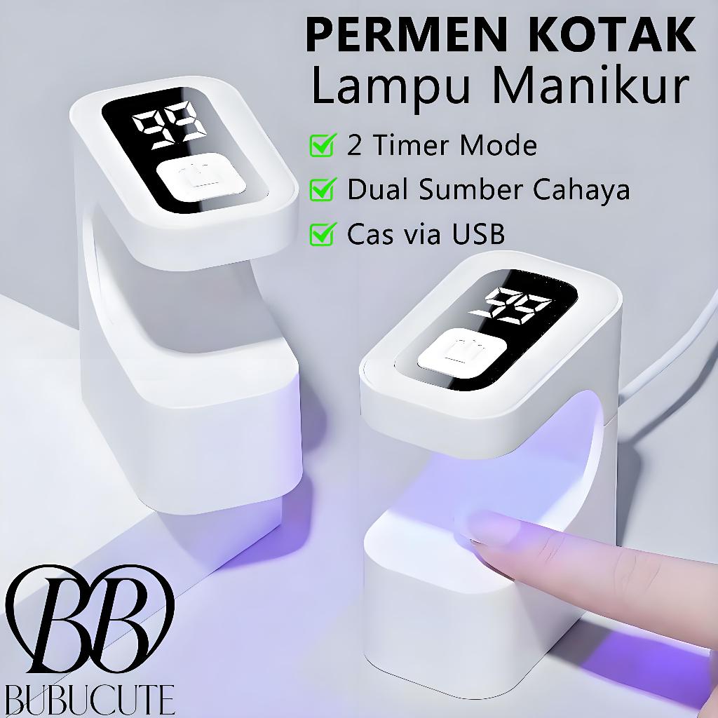 Jual [COD] Lampu UV LED Pengering Kuku Nail Art, Kotak Kecil Cepat ...