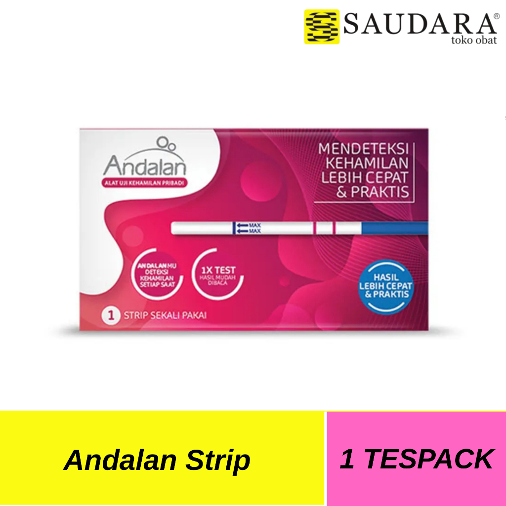Jual Andalan Compact, Andalan Strip - Tes Uji Kehamilan Pribadi ...