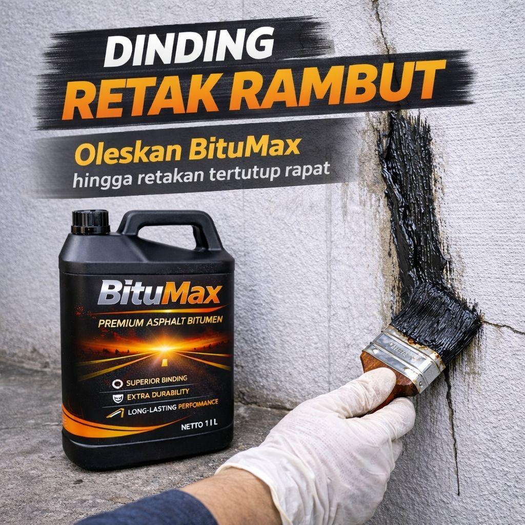 Jual BITU MAX Aspal Premium 25kg Pelapis Anti Bocor Dak Beton dan Atap ...