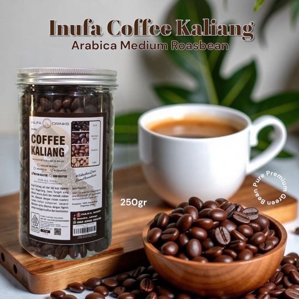 Jual INUFA Coffee Kaliang Roastery, Arabica, Premium Grean Beand, Kopi ...