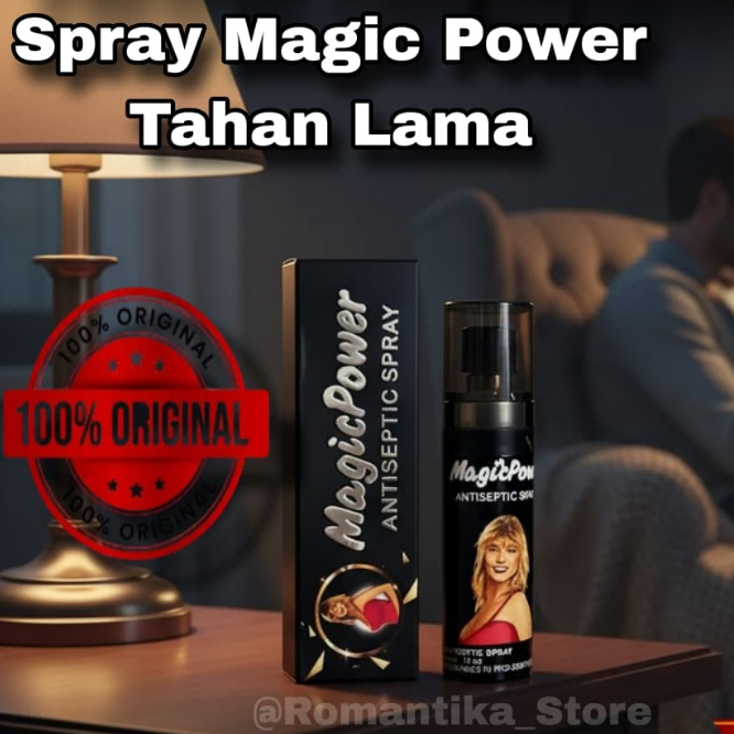 Jual SPRAY MAGIC POWER ANTISEPTIC ORIGINAL RESMI II SPRAY TAHAN LAMA ...