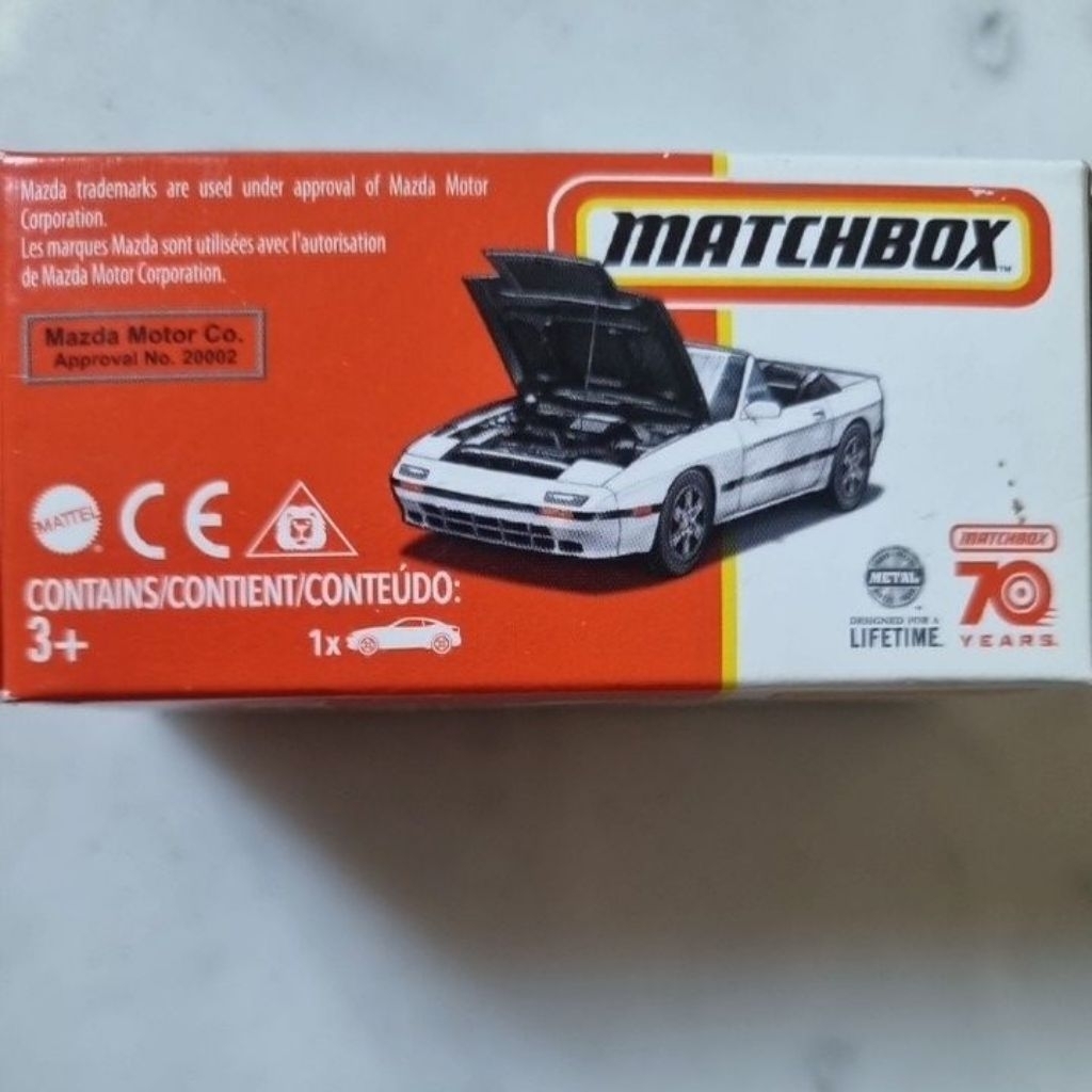 Jual MatchBox: 1988 Mazda RX -7 (white) | Shopee Indonesia