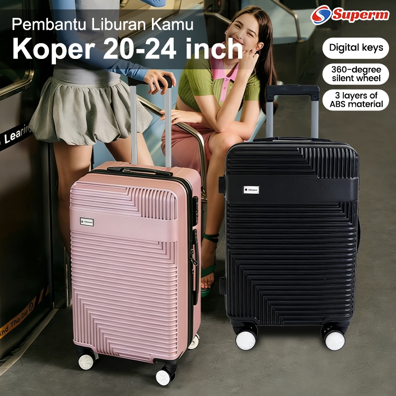 Jual Koper 20 Inch Original Polo Cabin Size Koper Fiber Koper Import ...