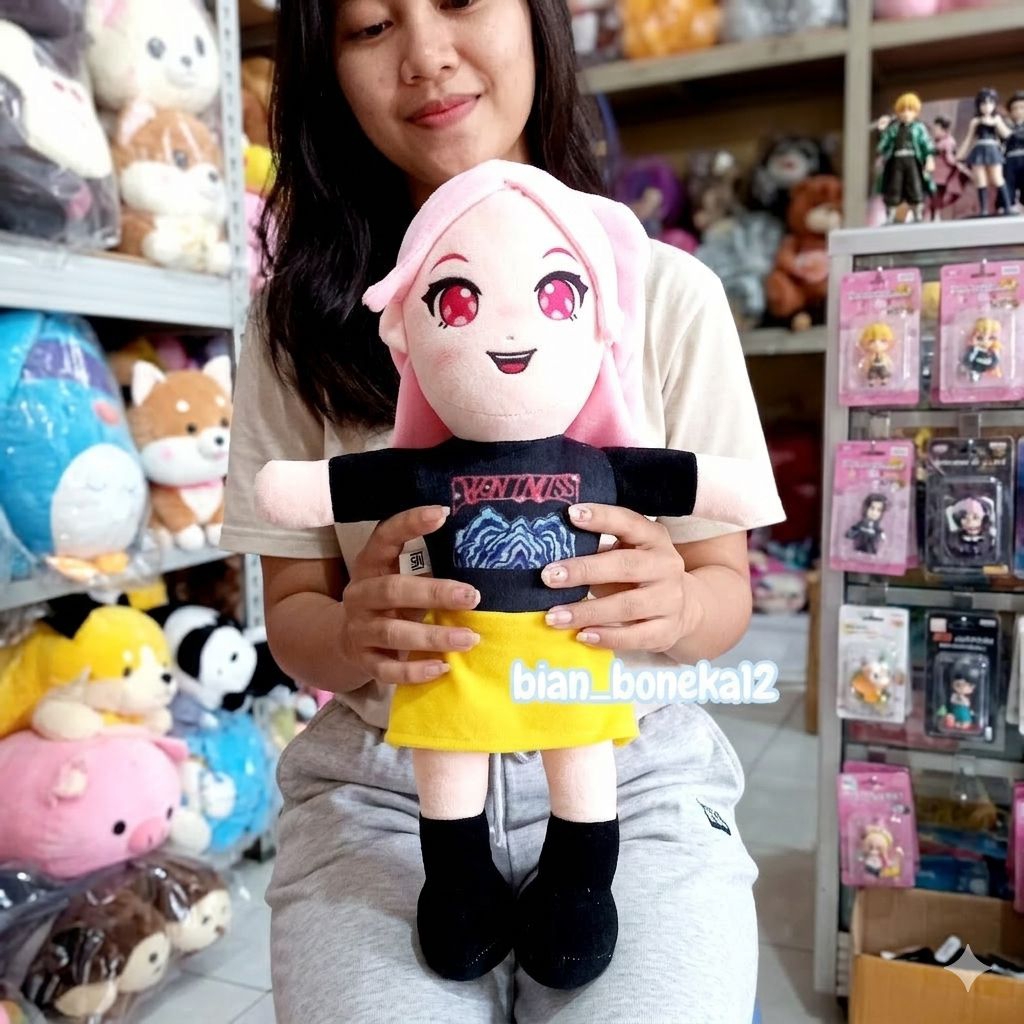 Jual Boneka Kpop Demon hunters joey mira rumi ukuran tinggi 45cm ...