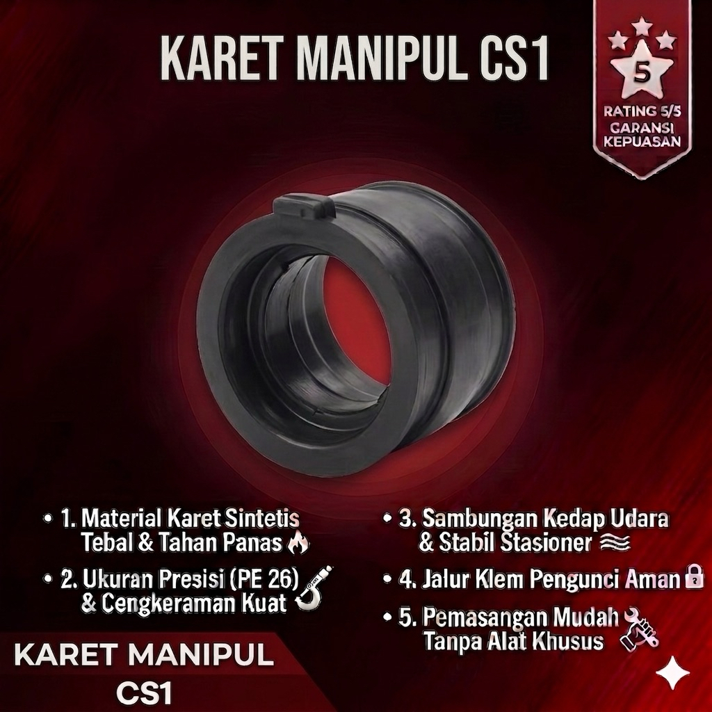 Jual Karet Sambungan Manipul Insulator Cs1Penghubung Intake Manipul ...