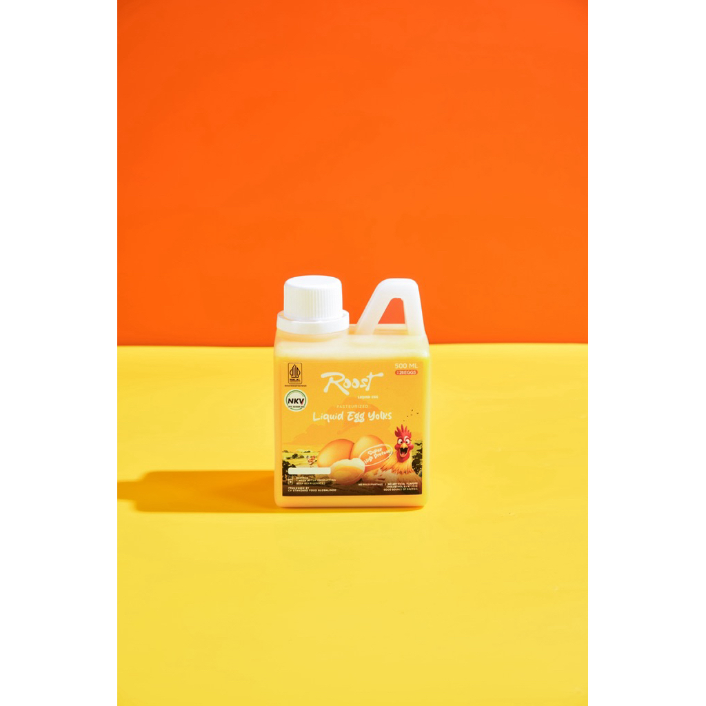 Jual Kuning Telur Cair 500mL / Liquid Egg Yolk 500mL - Roost Liquid Egg ...