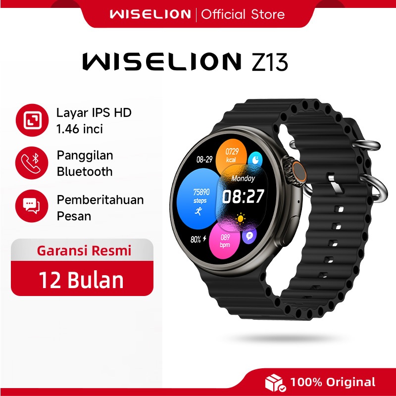 Jual Wiselion Smart Watch Z13 Ultra Layar 1.46 Inch untuk Olahraga ...