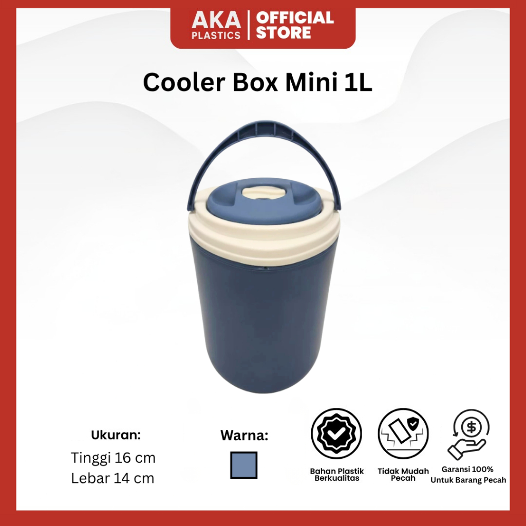Jual Cooler Box Mini Portable 1 L - Wadah Minuman Dingin Outdoor ...