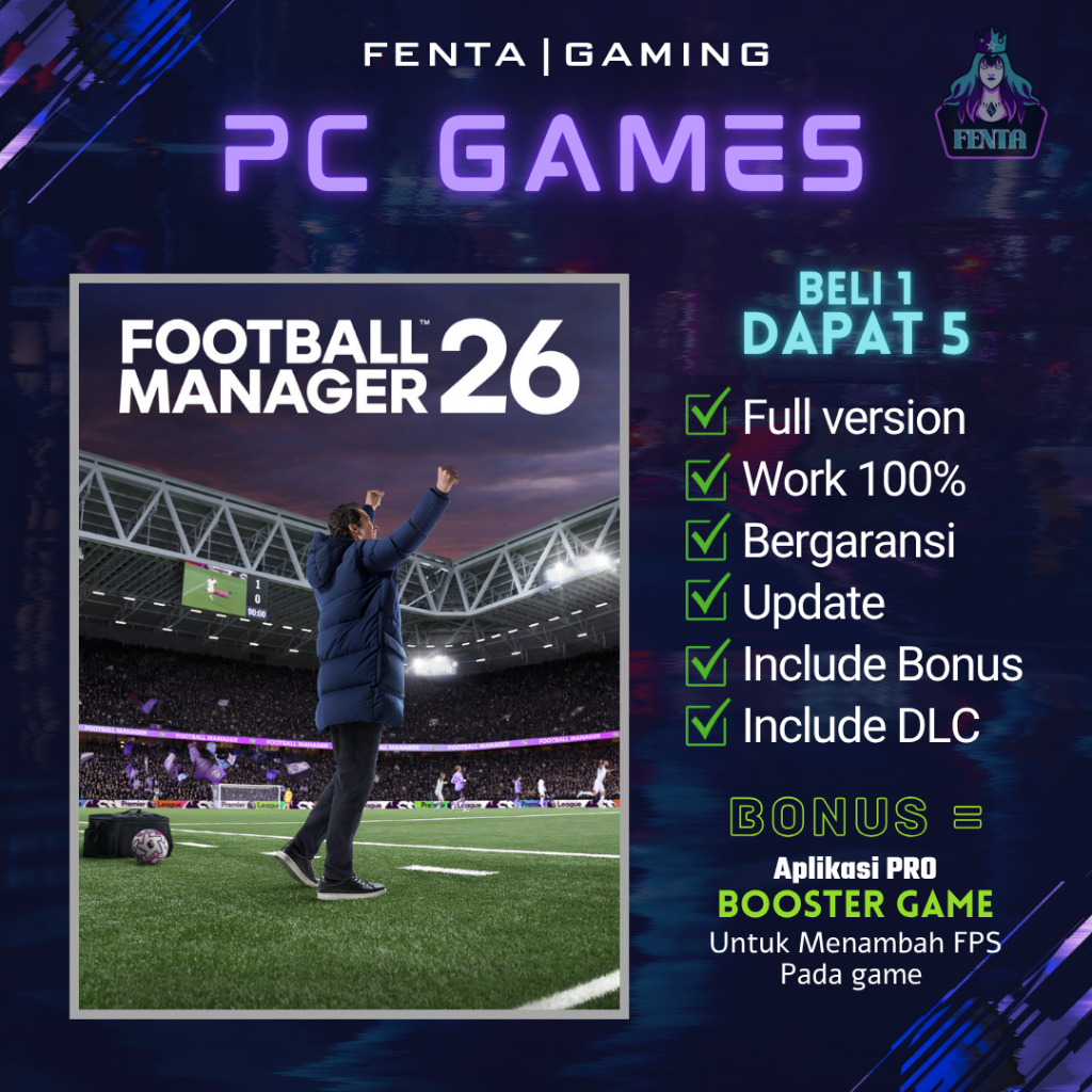 Jual FOOTBALL MANAGER 26 - GAME PC - GAME LAPTOP | Shopee Indonesia