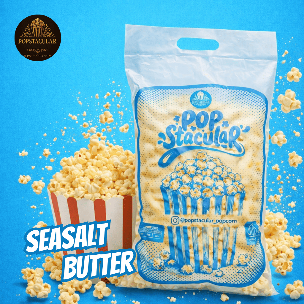 Jual POPSTACULAR - Popcorn Rasa Seasalt Butter Jumbo, Isi Banyak ...
