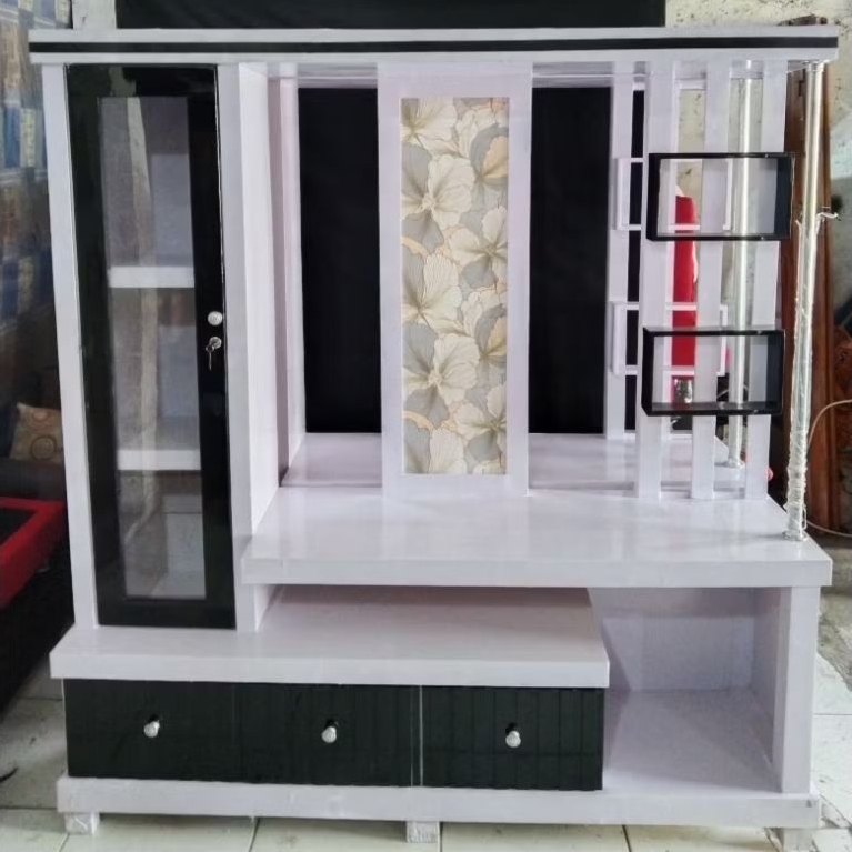 Jual Buffet Rak TV Minimalis Pilar hingga 42inch Lemari TV | Shopee ...