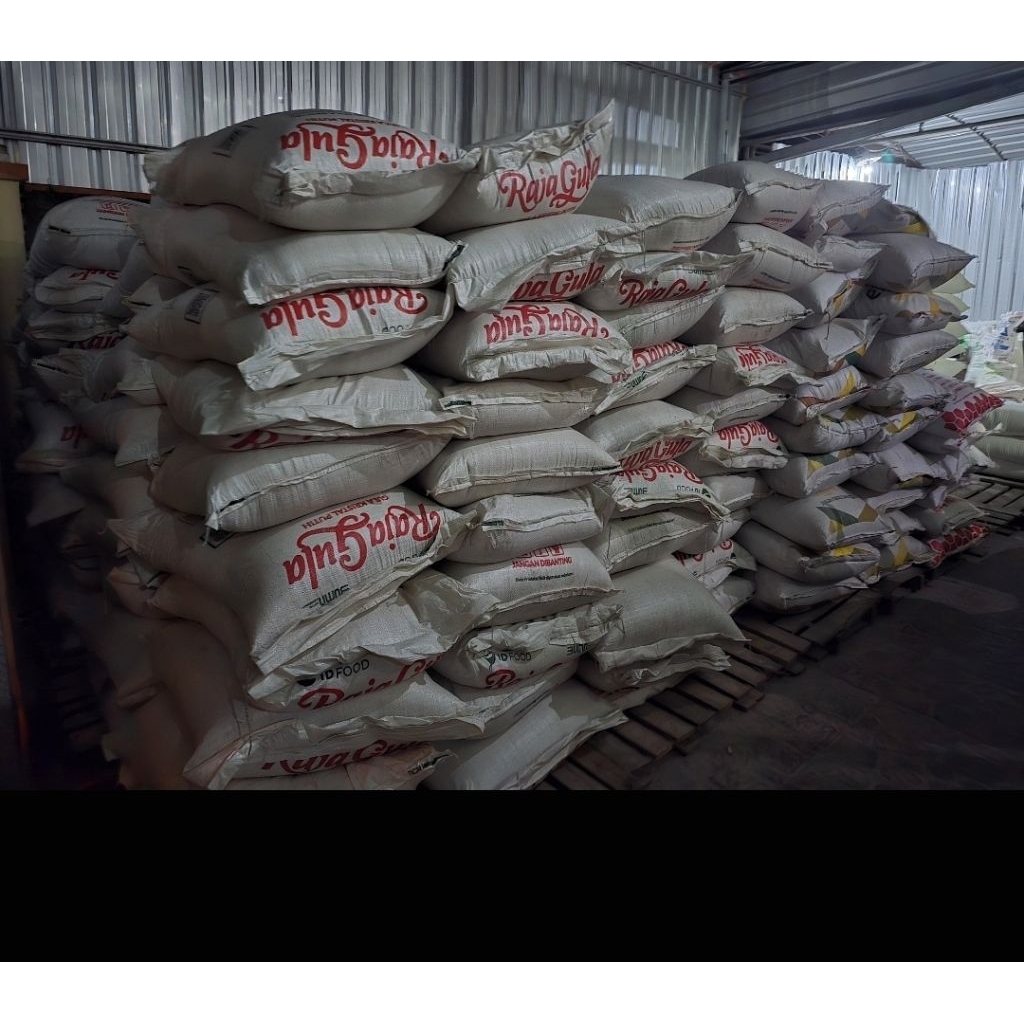Jual Gula Pasir Karungan 50kg Merk Rajagula | Shopee Indonesia