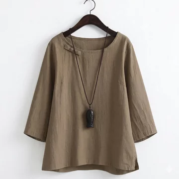 Blouse Rayon Twill Premium Jumbo Baju Atasan Wanita Style Korea Twill Nyaman Simple KINAN