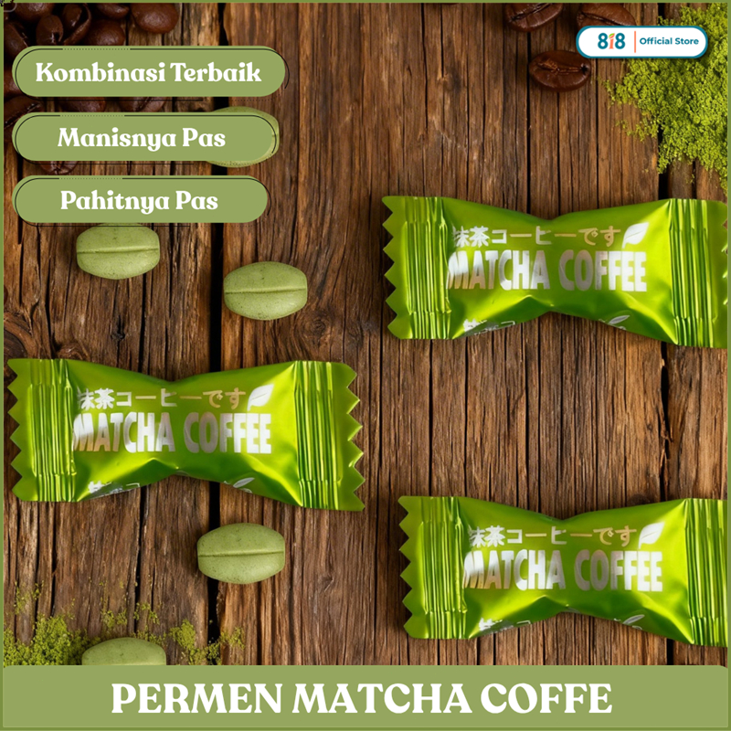 Jual Permen Matcha Coffee Viral Bebas Gula Rasa Matcha Yang Nikmat ...