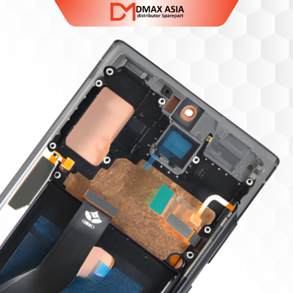 Jual DMAX - Layar Lcd HFIX For Samsung Note 10 Plus Oled With Frame ...
