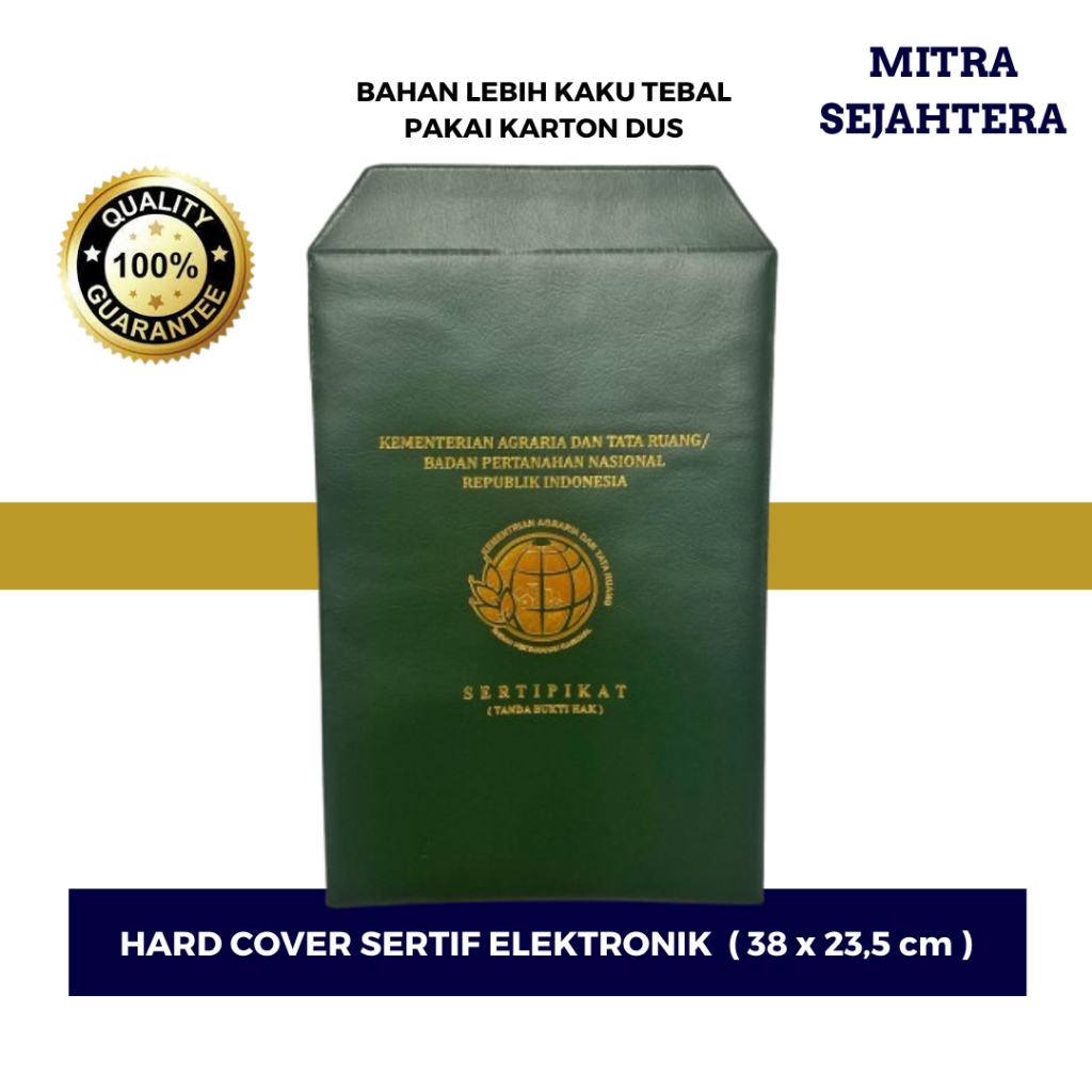 Jual (HARD COVER) MAP SERTIFIKAT ELEKTRONIK HARD COVER (pakai karton ...
