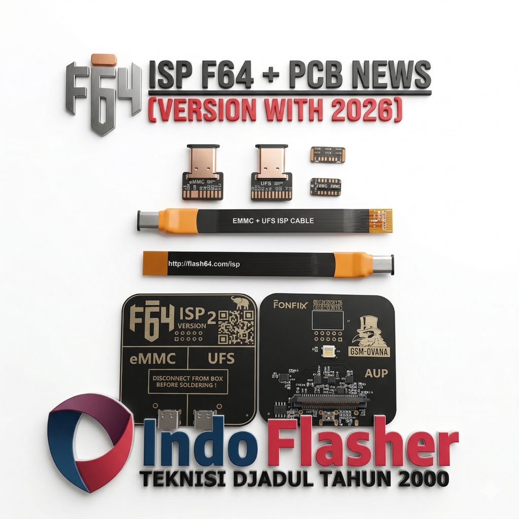 Jual ISP F64 + PCB Terbaru Original - F64 ISP Adapter V2 - F64 PCB ...