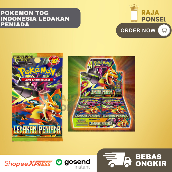 Jual Pokemon TCG Indonesia Ledakan Peniada Booster Box | Shopee Indonesia