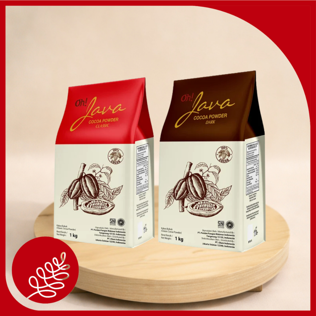 Jual OH JAVA COKLAT BUBUK 1kg / COCOA POWDER / MAKANAN / BAHAN BAKING ...