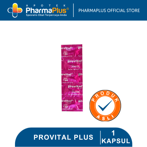 Jual Provital Plus 1 Kapsul | Shopee Indonesia