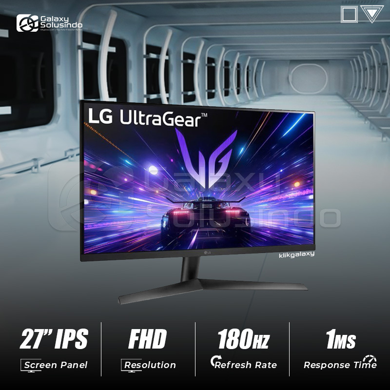 Jual LG 27GS60F-B UltraGear FHD IPS 27 Inch 180Hz 1ms G-Sync Gaming ...