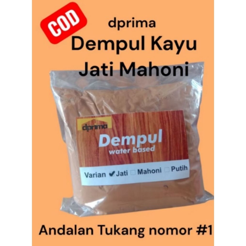Jual Dprima Dempul Kayu Jati Mahoni siap pakai | Shopee Indonesia