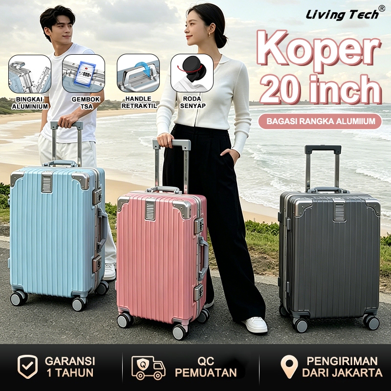 Jual BAGASI RANGKA ALUMINIUM 2026 KOPER TRAVEL MODIS 20 INCI KAPASITAS ...