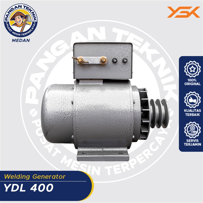 Jual MESIN DINAMO LAS DC \ WELDING GENERATOR YDL - 400 YASUKA | Shopee ...