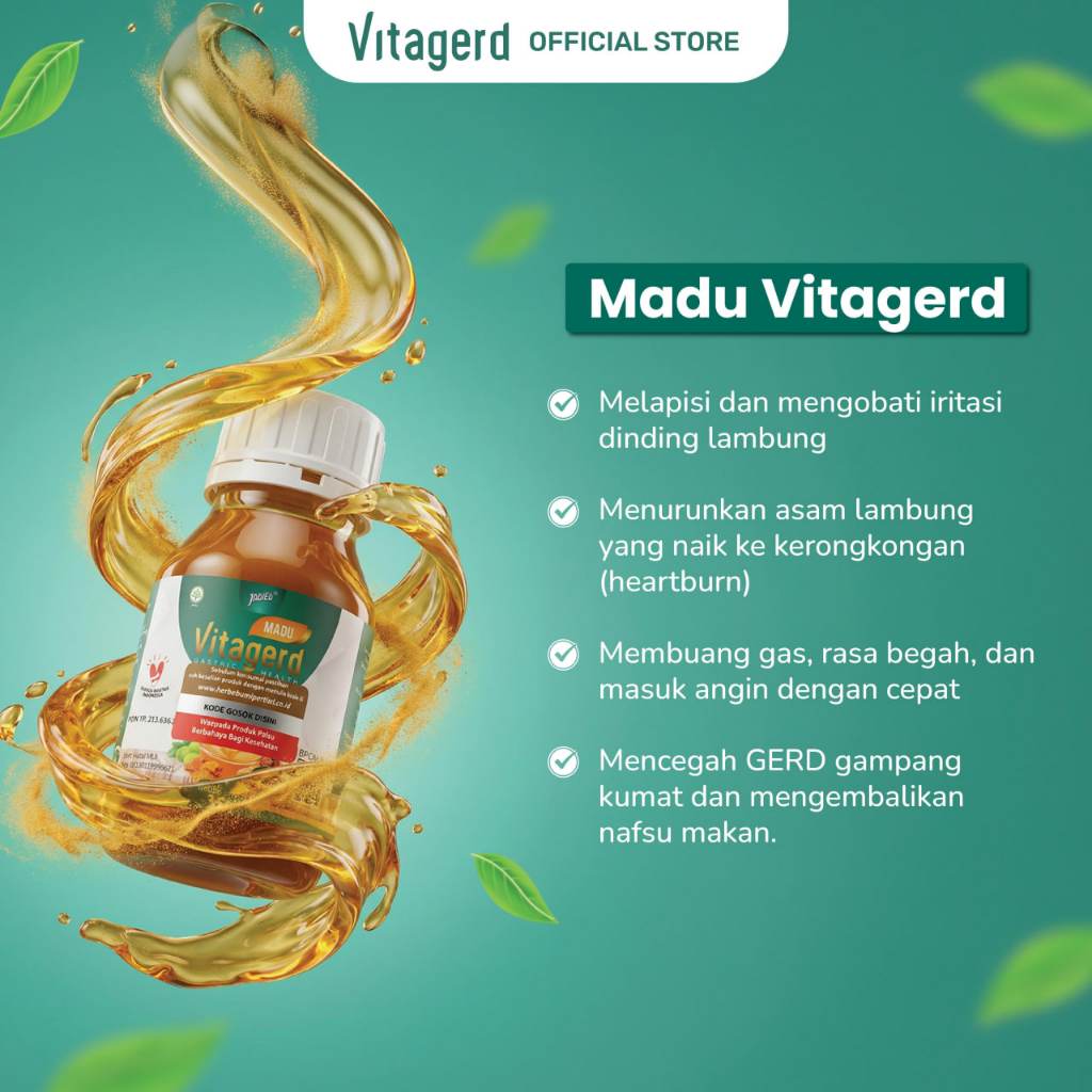 Jual Vitagerd Madu Herbal Paket 2 Botol Berat Bersih 350 Gram | Shopee ...