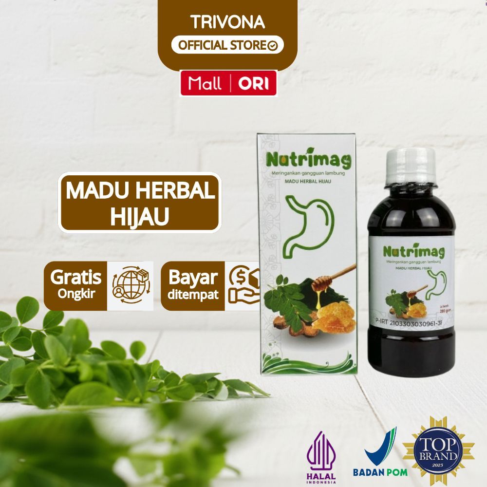 Nutrimag Madu Herbal Hijau Obat Herbal Terbaik Atasi Maag Sakit Asam Lambung Naik Gerd Akut
