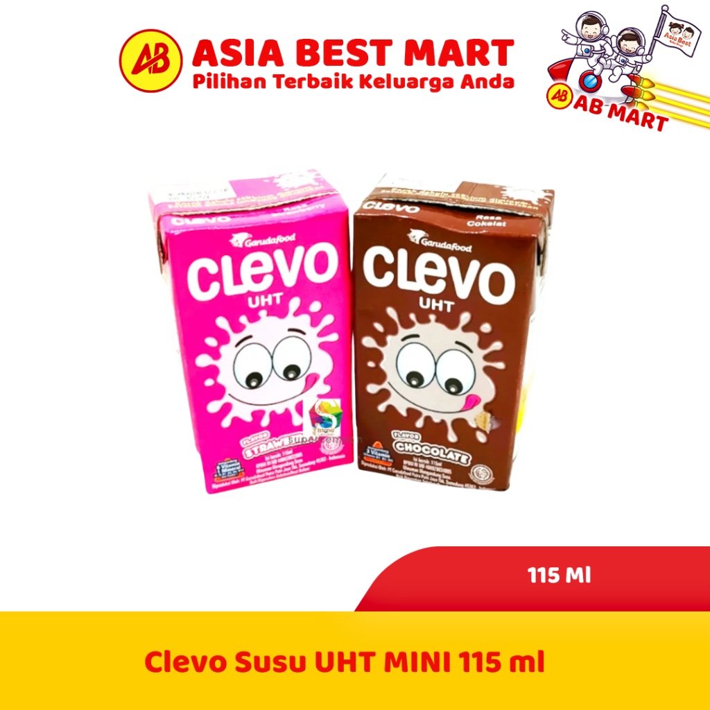 Jual Clevo Susu UHT MINI 115 ml | Shopee Indonesia