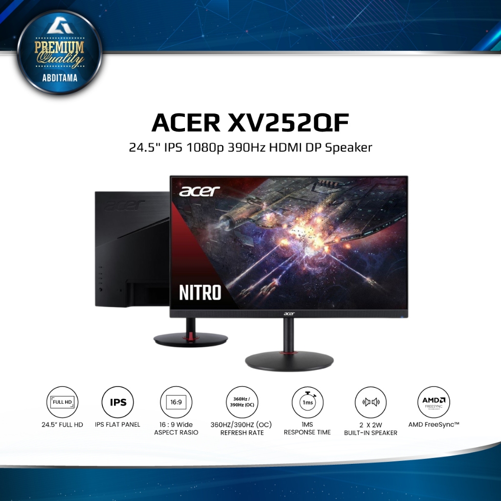 Jual ACER Nitro XV252QF 24.5