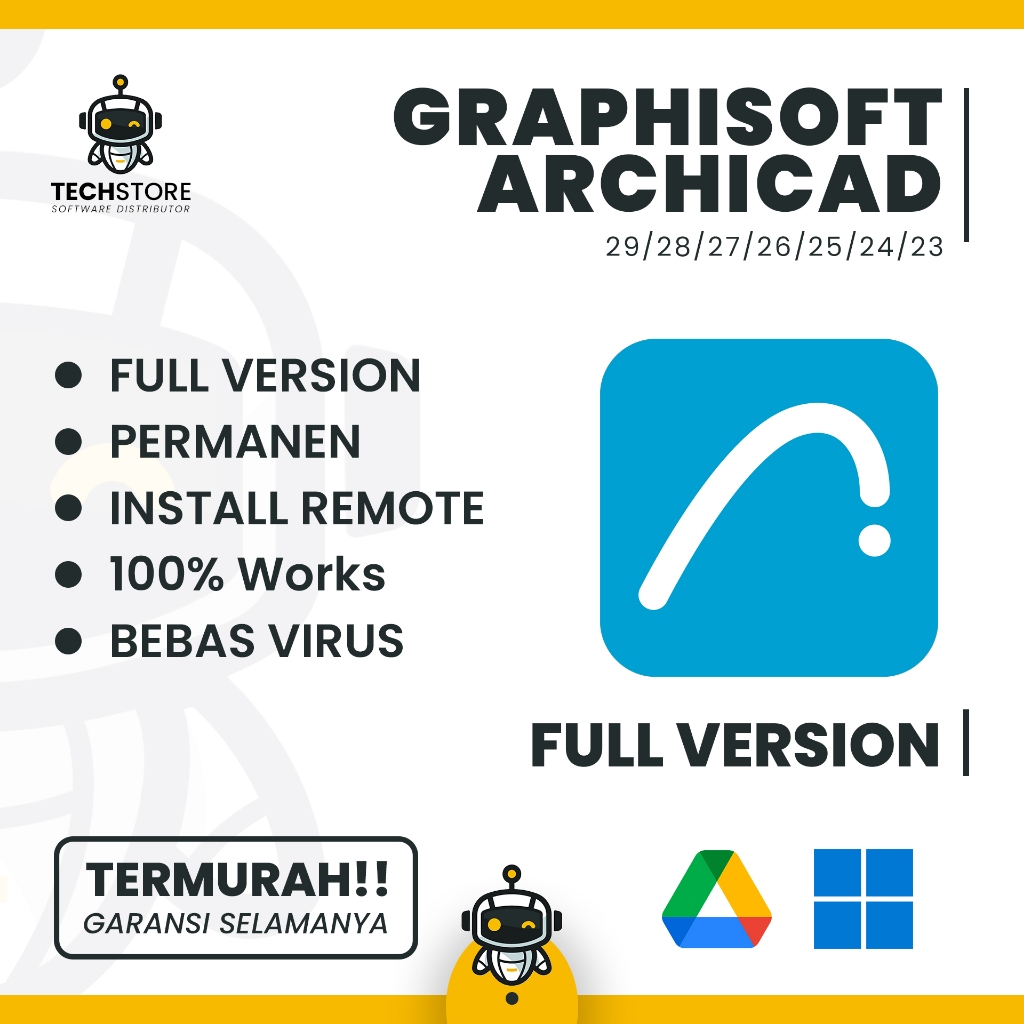 Jual GRAPHISOFT Archicad Full Version Original Lifetime + Panduan ...
