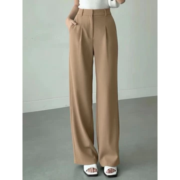 Viona Pants Loose Pants Trouser Wanita Celana Anti Kusut Celana Kulot Wanita