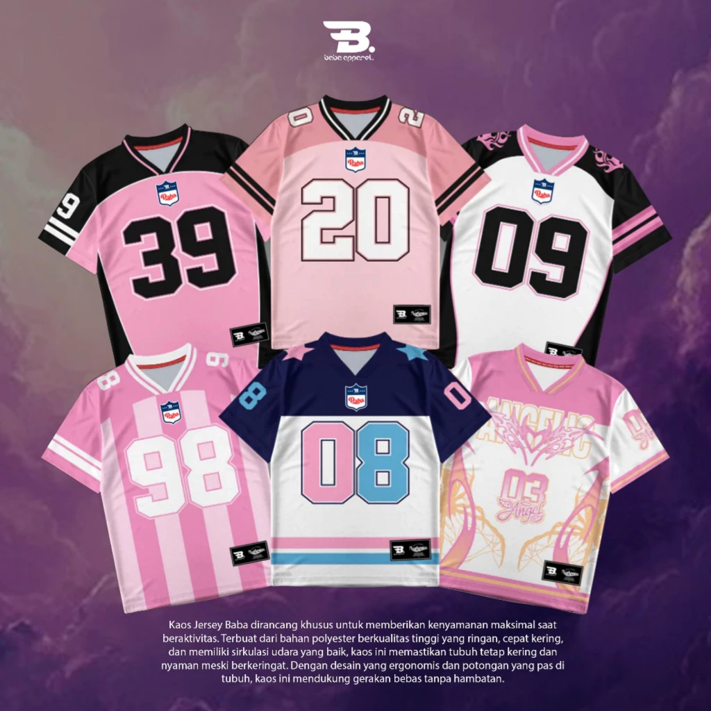 Jual ALBAAITS Jersey Custom Nama dan Nomor / Baju Jersey Streetwear ...