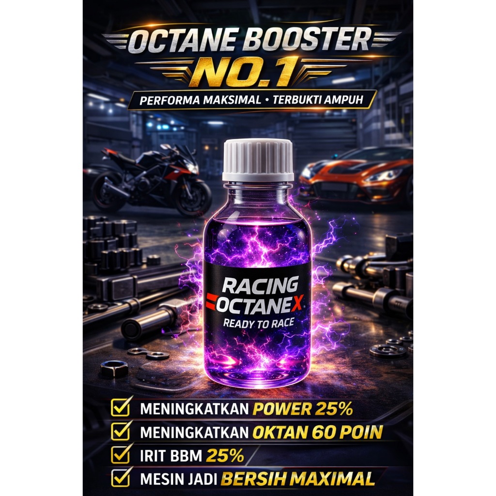 Jual Racing Octane X ROX NEW GENERATION octane oktan booster | Shopee ...