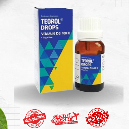 Jual TEOROL DROPS VIT D3 400 12.5ML | Shopee Indonesia