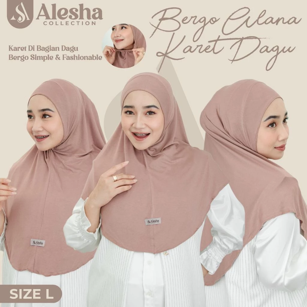 Gambar 4 BIDADARI CANTIK WAJIB PUNYA ! HIJAB BERGON RAYON - SIZE S/M/L