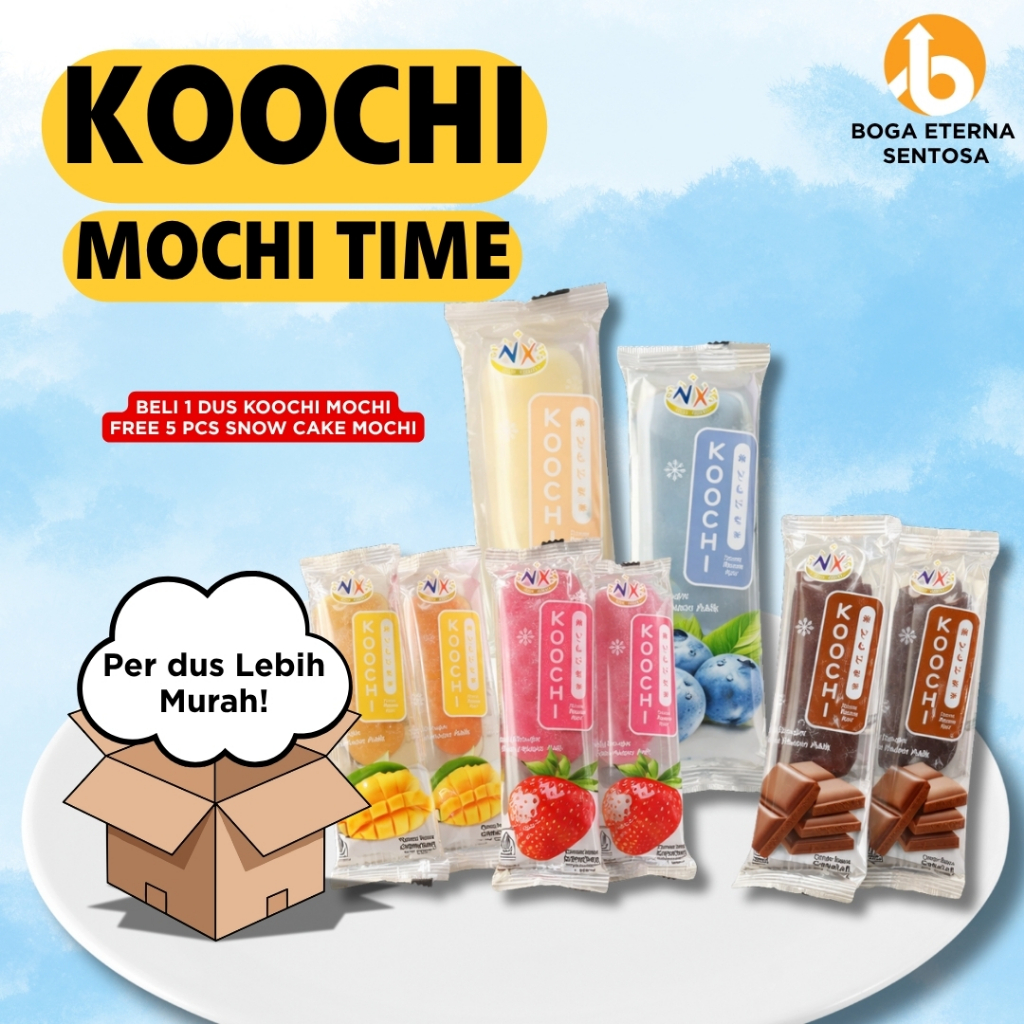Jual Koochi Mochi Lembut Stick 1 Dus isi 60pcs | Shopee Indonesia